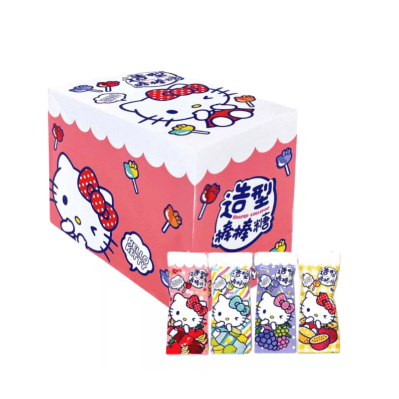Sucette aux fruits mélangés - Hello Kitty - 1 pcs - Hello Asia