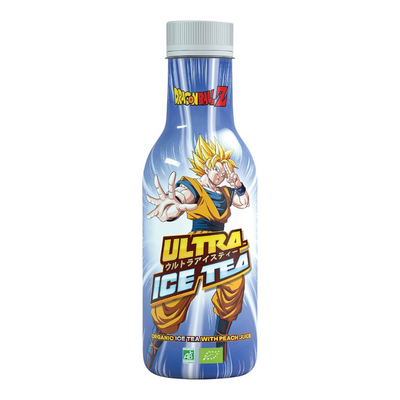 Thé Glacé Bio à la Pêche DBZ Goku - ULTRA ICE TEA - 500ml