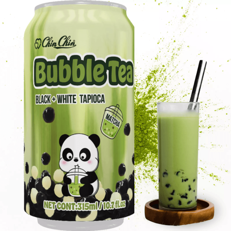 Thé matcha à bulles - CHIN CHIN - 315ml - Hello Asia