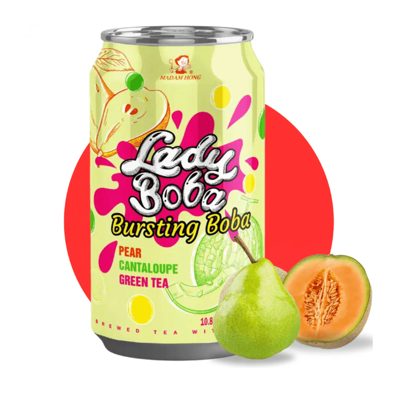 Thé aux perles Poire & Melon - LADY BOBA - 320ml - Hello Asia