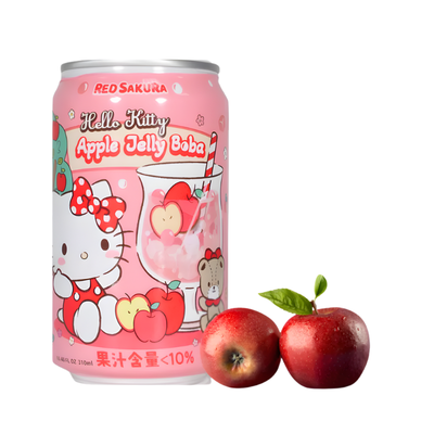 Thé aux perles à la pomme Hello Kitty - RS - 310ml