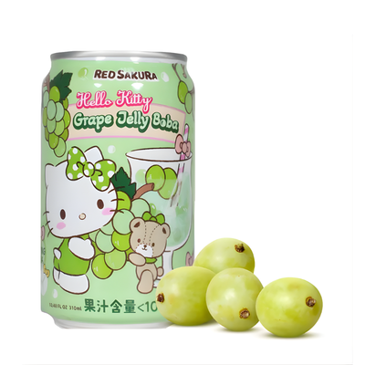 Thé aux perles au raisin Hello Kitty - RS - 310ml