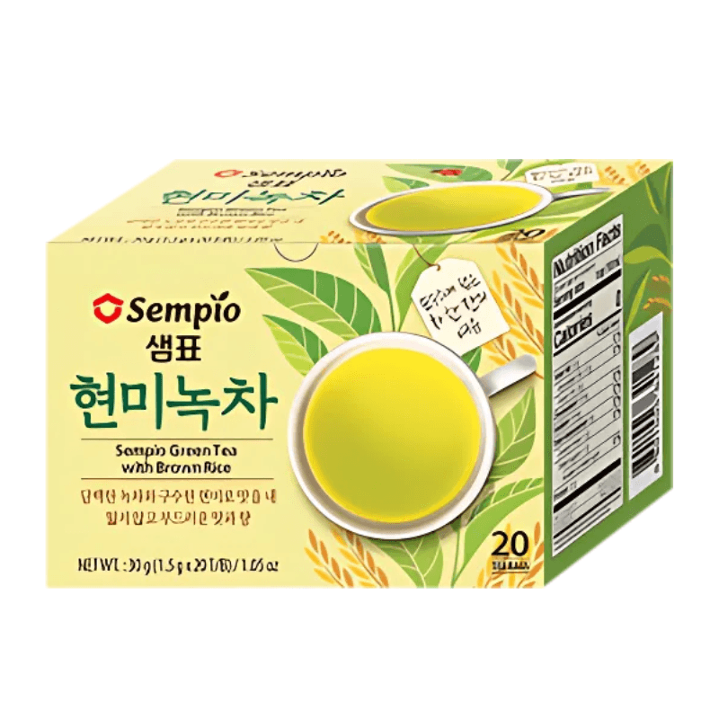 Thé vert avec du riz grillé non décortiqué - SEMPIO - 30g - Hello Asia