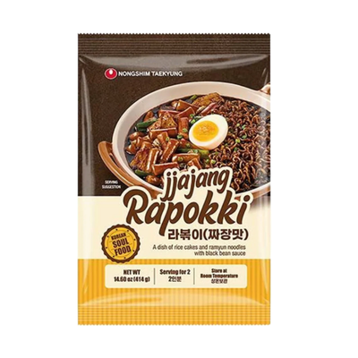 Topokki avec Ramyun & Sauce Jjajang - NONGSHIM - 414g