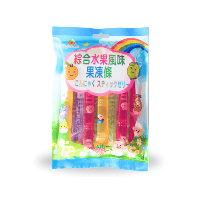 Gelée en bandes aux fruits assortis - 340 g - Hello Asia