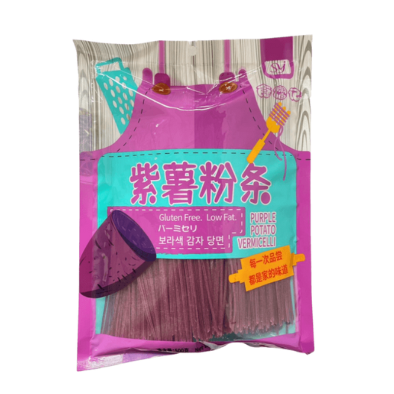 Vermicelles de patate douce violette - JING YI GEN - 500g