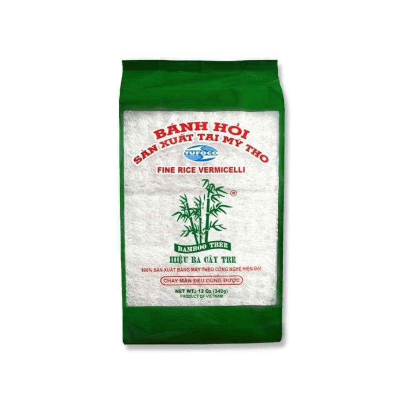 Vermicelles de riz fins (petites plaques) - BAMBOO TREE - 340g - Hello Asia