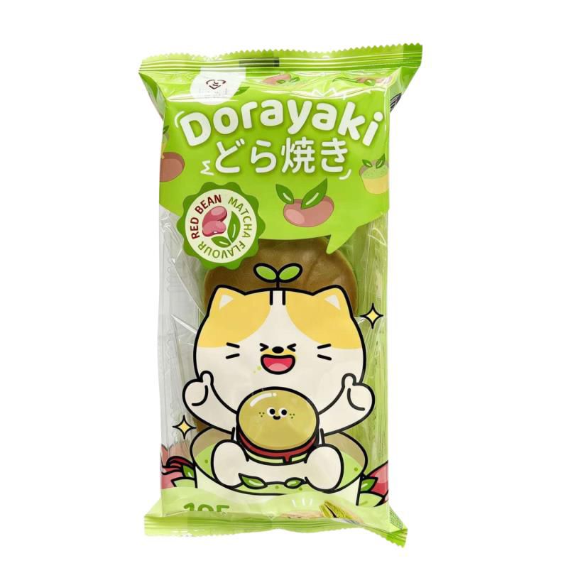 Okimeki Dorayaki mit Matcha - 195g