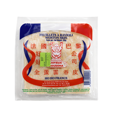 Wonton Skin - JOYEUX BOUDDHA - 250g
