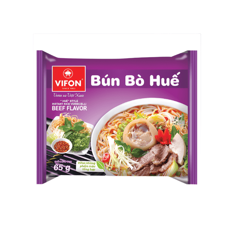 Vermicelle de riz instantanée Bun Bo Hue - Vifon - 65g - Hello Asia