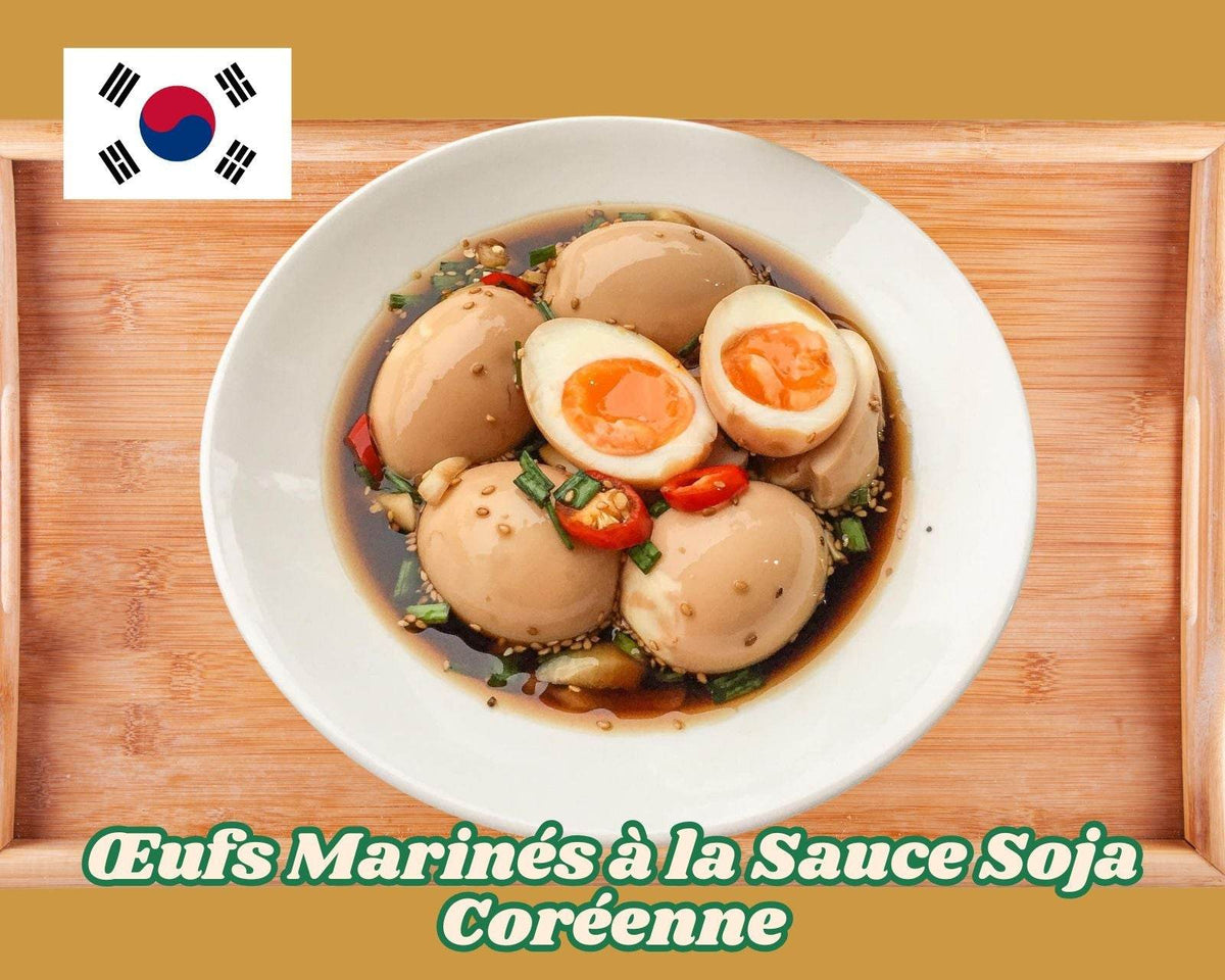 Comment Préparer des Œufs Marinés à la Sauce Soja Coréenne - Hello Asia