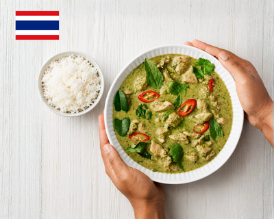 Curry vert thaï : la recette authentique du Green Curry à préparer chez vous