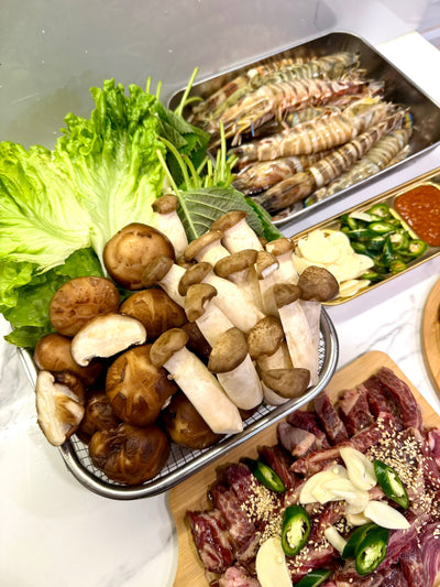 Barbecue coréen à la maison : Korean BBQ, K-drama et soju