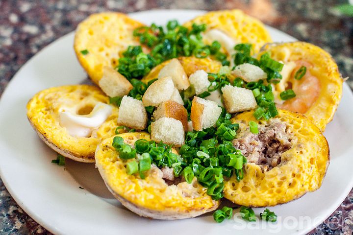 La recette des Bánh căn de Nha Trang, Vietnam