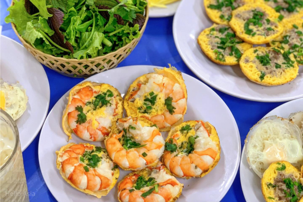 La recette des Bánh căn de Nha Trang, Vietnam