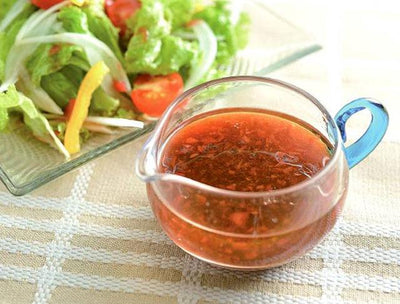 Sauce salade à l’umeboshi : une vinaigrette japonaise simple et originale