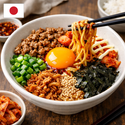 Mazesoba maison en 10 minutes (2 personnes)