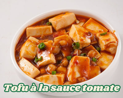 Tofu à la sauce tomate, ne prend que 30 minutes