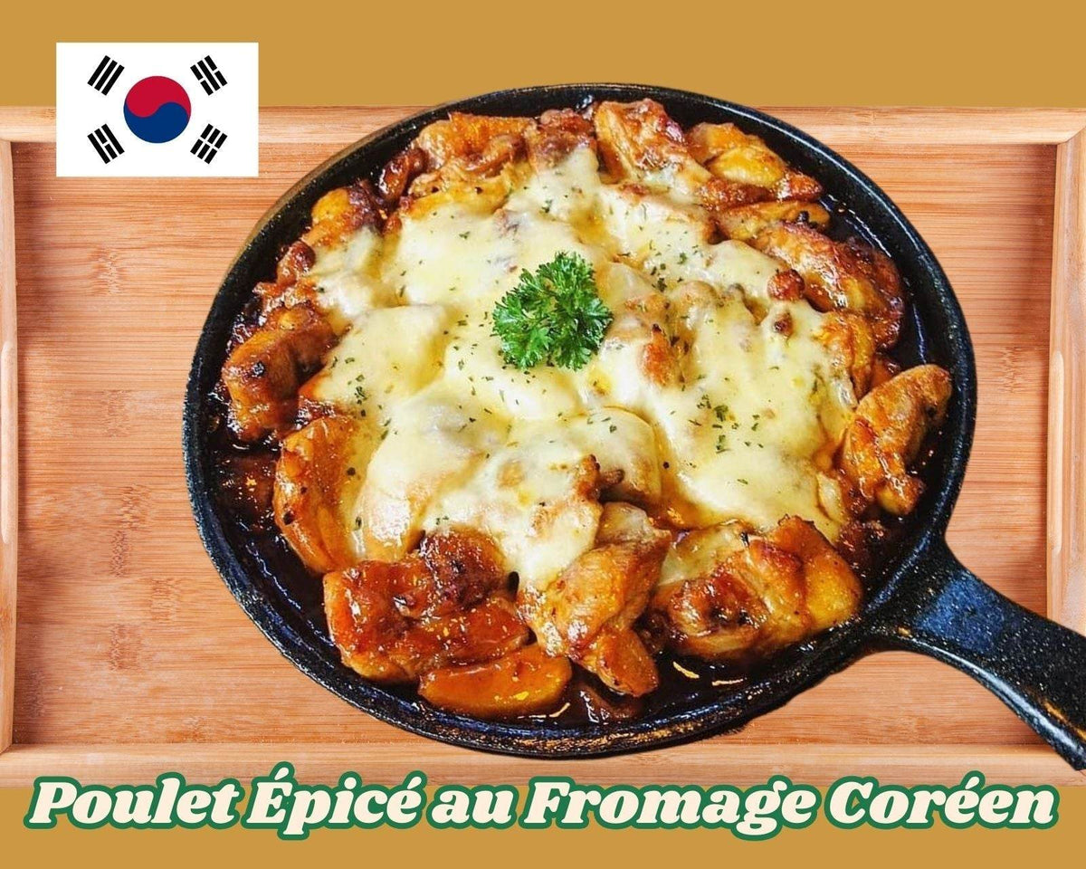 Poulet Épicé au Fromage Coréen – Délicieux et Facile à Préparer à la Maison - Hello Asia