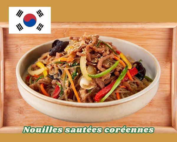 comment préparer des nouilles sautées coréennes