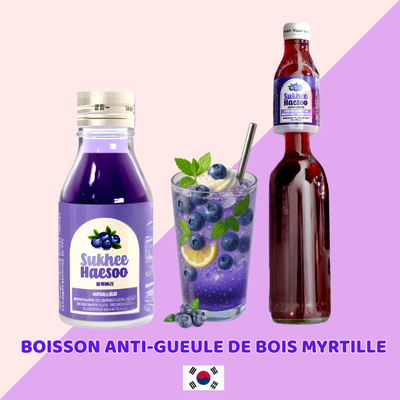 Boisson anti-gueule de bois Myrtille - SUKHEEHAESOO - 54ml