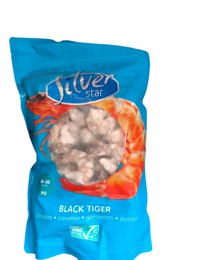 Crevettes Black Tiger grandes tailles - SM - 800g