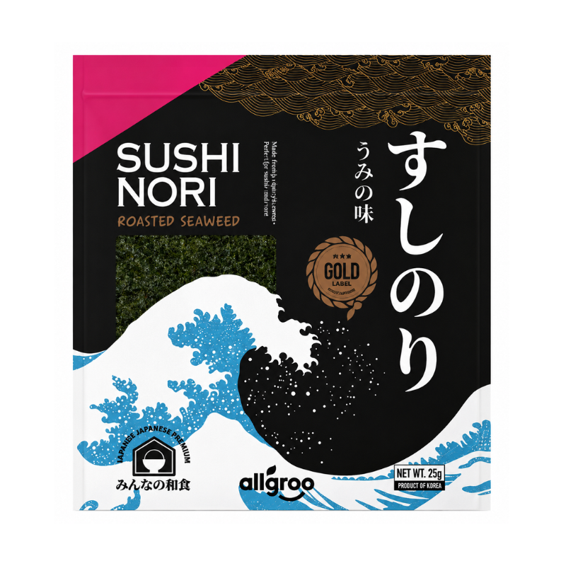 Algues nori grillées pour sushi – Gold - ALLGROO - 25g