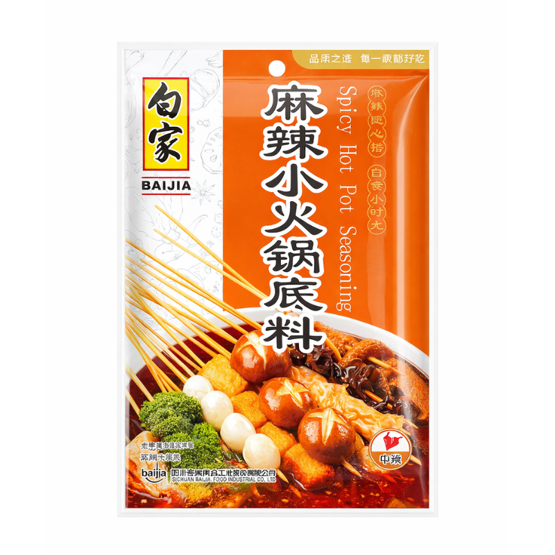 Assaisonnement épicé pour hot pot - BAIJIA - 200g