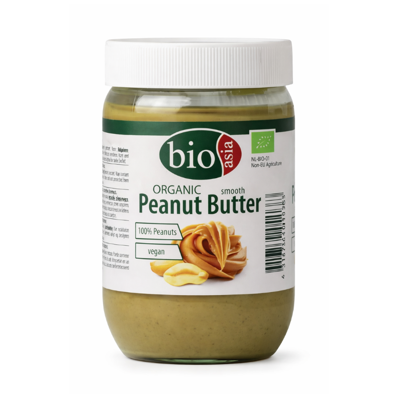 Beurre de cacahuète biologique - BIOASIA - 500g