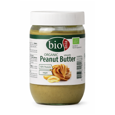 Beurre de cacahuète biologique - BIOASIA - 500g