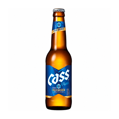 Bière blonde légère 4,5% - CASS - 330ml