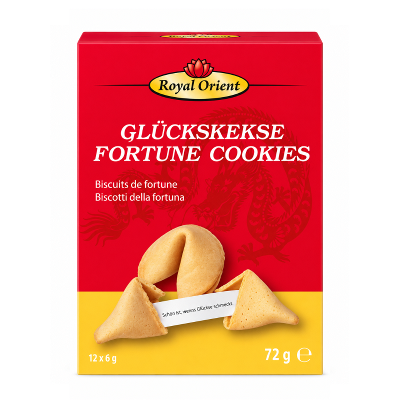 Biscuits chinois porte-bonheur - ROYAL ORIENT 