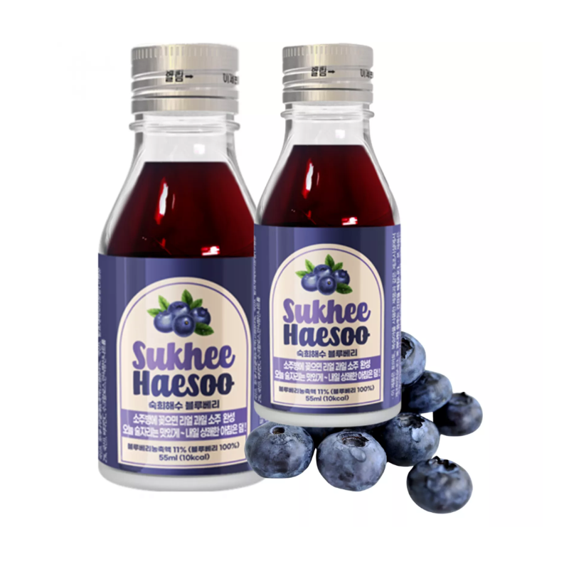 Boisson anti-gueule de bois Myrtille - SUKHEEHAESOO - 54ml