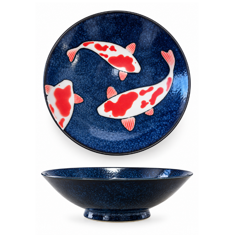 Bol à ramen japonais KOI 25cm× 7.5cm