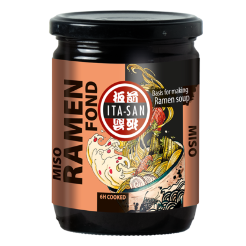 Bouillon de ramen Miso, végétarien - ITA-SAN - 440g