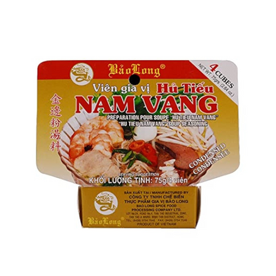 Bouillons cubes "Hủ Tiếu Nam vang" - BAO LONG - 75g