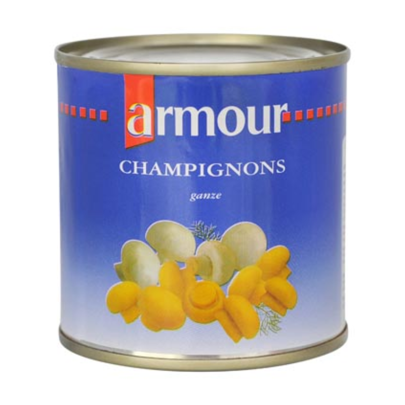 Champignons de Paris entières Armour - ARMOUR - 184g