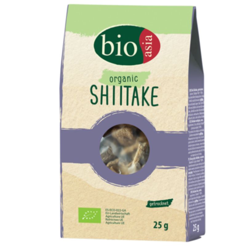 Champignons shiitake BIO - BIOASIA - 25g