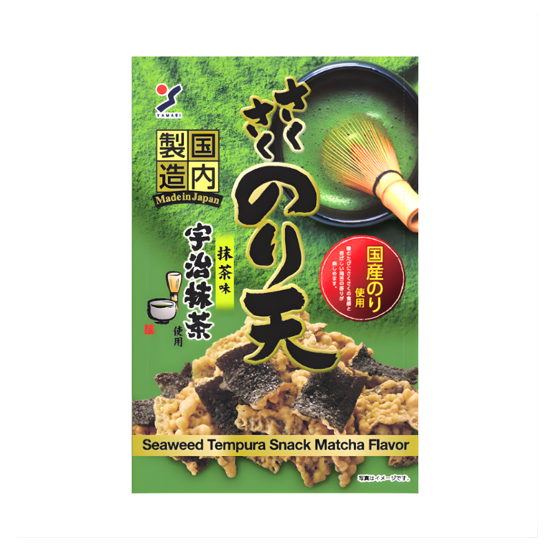 Chips d’algues Noriten au matcha - YAMAEI - 30g