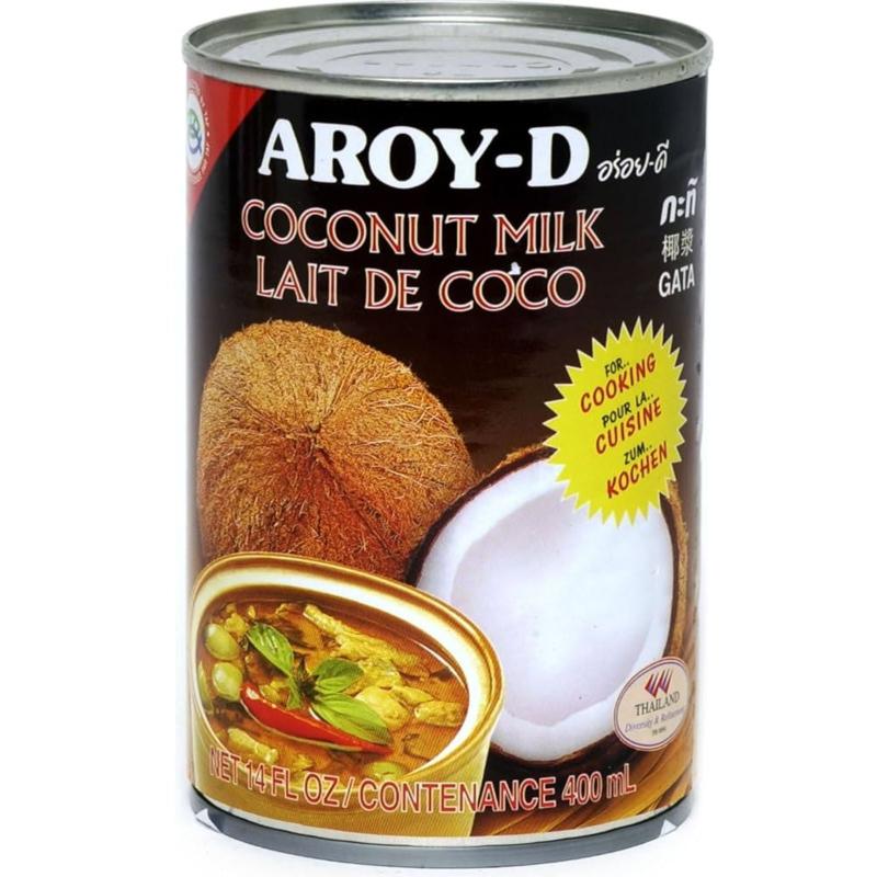 Lait de noix coco pour cuisine - Aroy D - 400ml