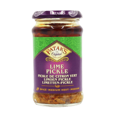 Condiment au citron vert (pickle), doux - PATAK'S - 283g