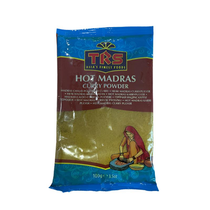 Poudre de curry Hot Madras - TRS - 100g