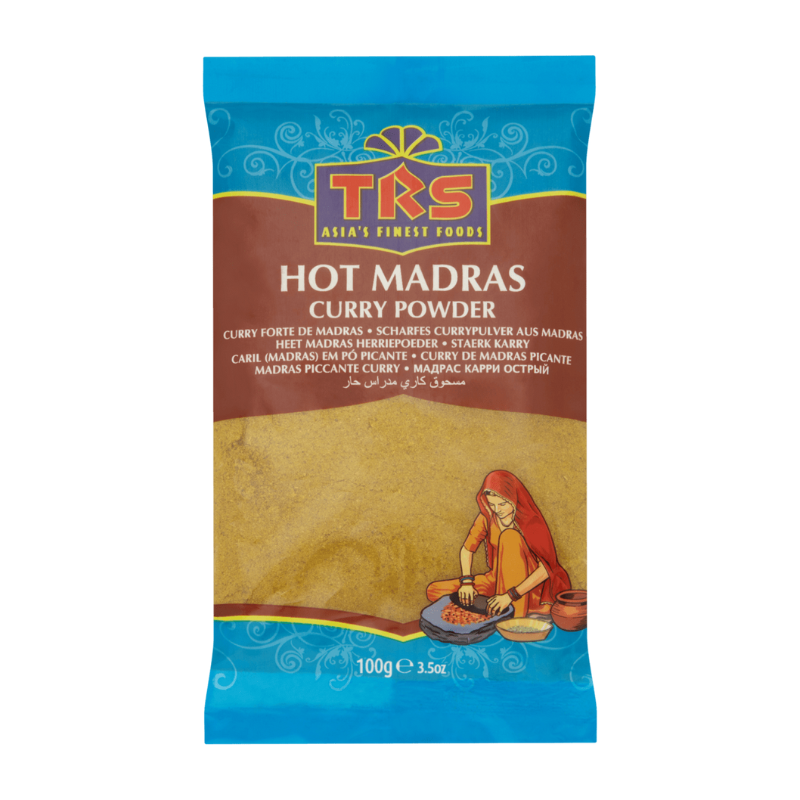 Curry Hot Mandras - TRS - 100g
