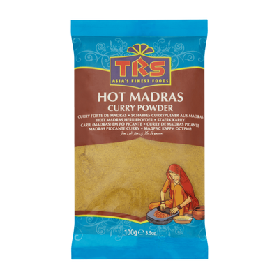 Curry Hot Mandras - TRS - 100g