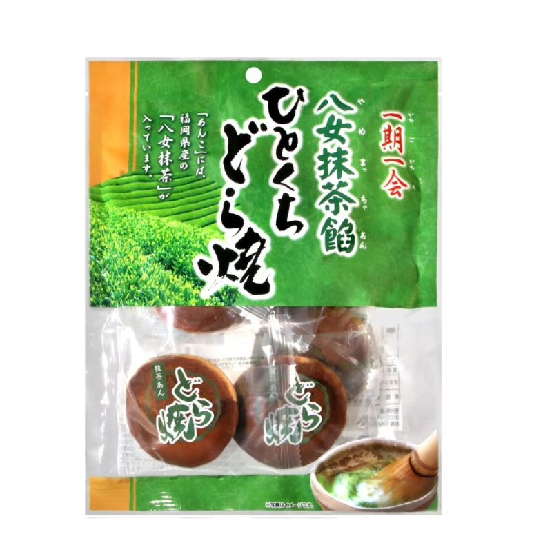 Dorayaki au matcha et haricot rouge - ICHIEIFOODS  - 115g