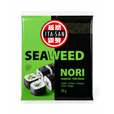 Feuilles de Nori grillées sushi- ITA-SAN - 28g