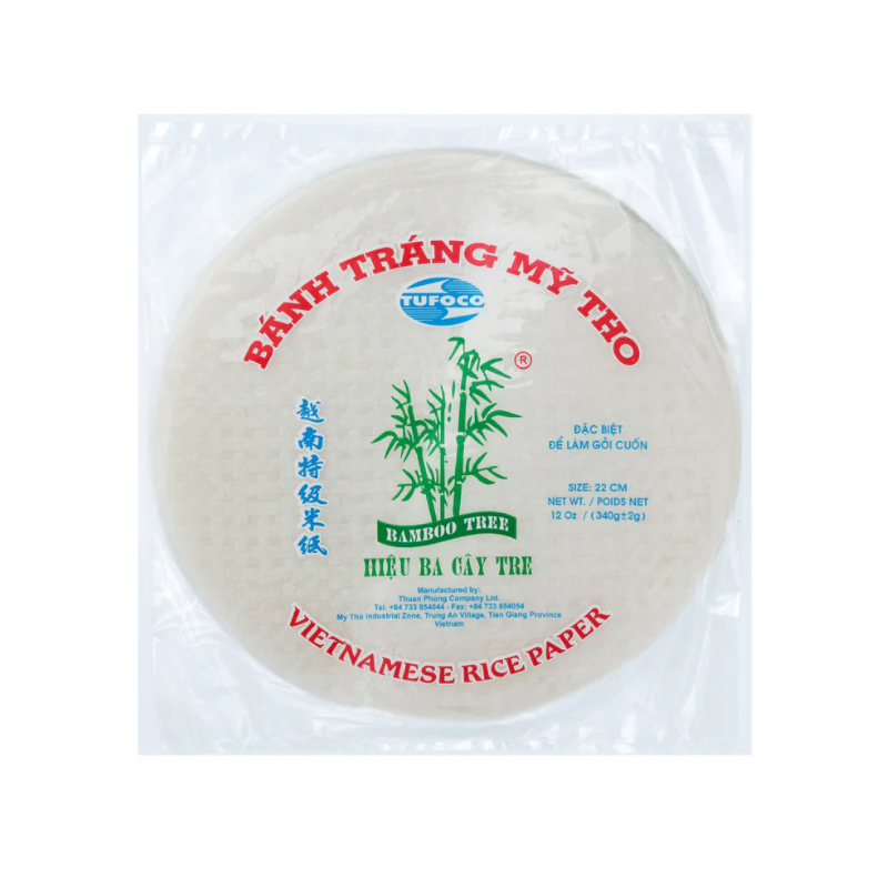 Feuilles de riz 28 cm - BAMBOO TREE - 240g