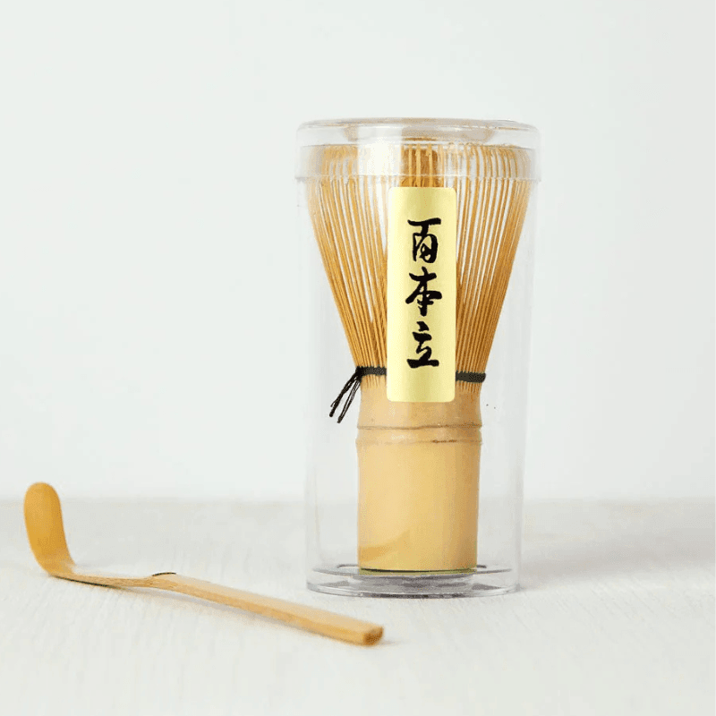 Fouet et cuillère pour thé matcha - Hello Asia - 1 set - Hello Asia