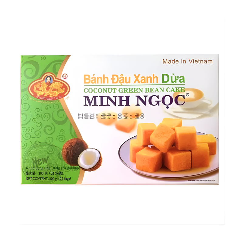 Gâteau coco aux haricots mungo - MINH NGOC  - 300g