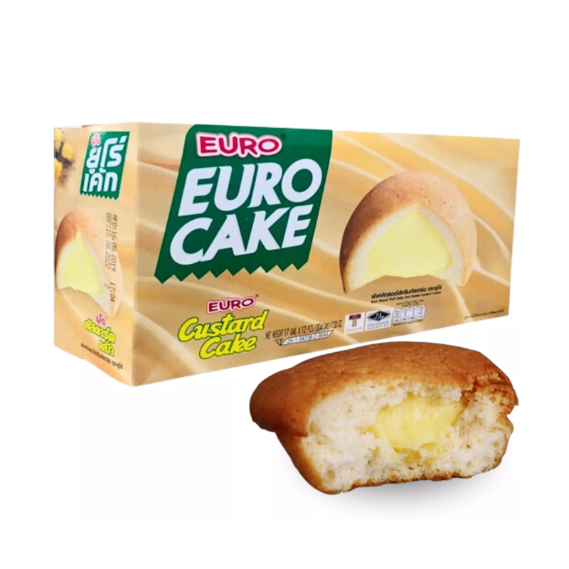 Gâteau moelleux jaune (E) Banh Trung - EURO - 204g